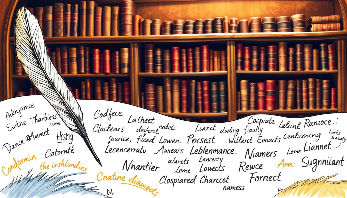 Creative ways to name your fictional characters