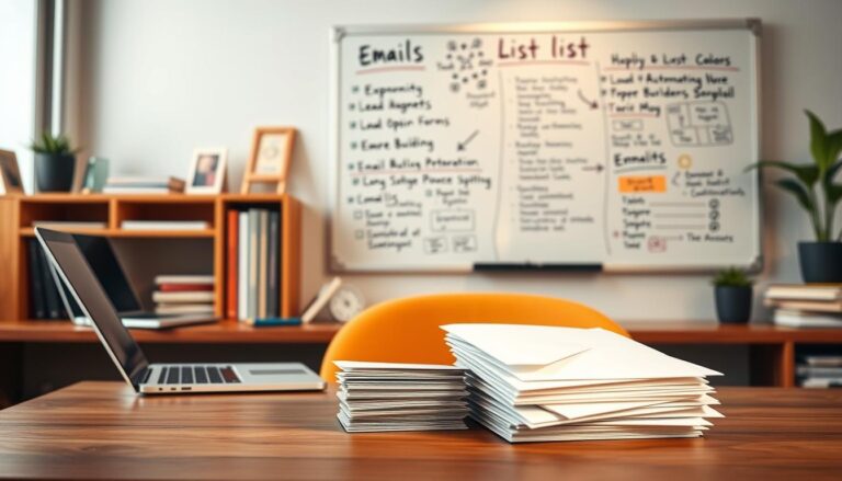 building an email list for your book