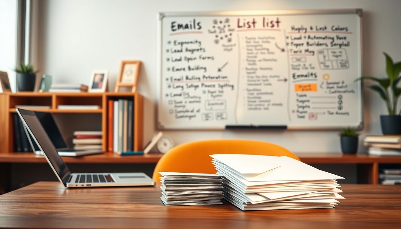 building an email list for your book