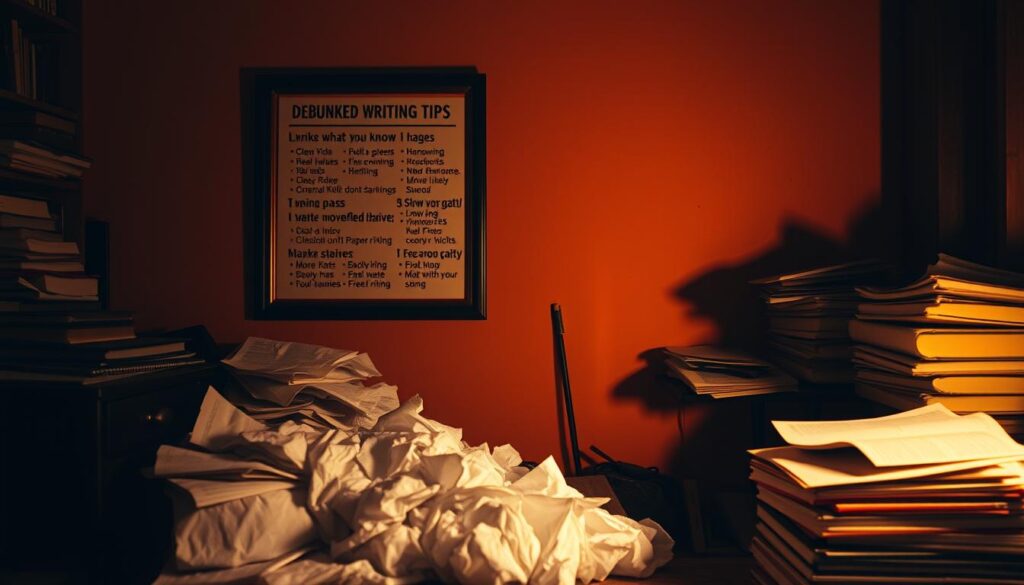 debunked writing tips