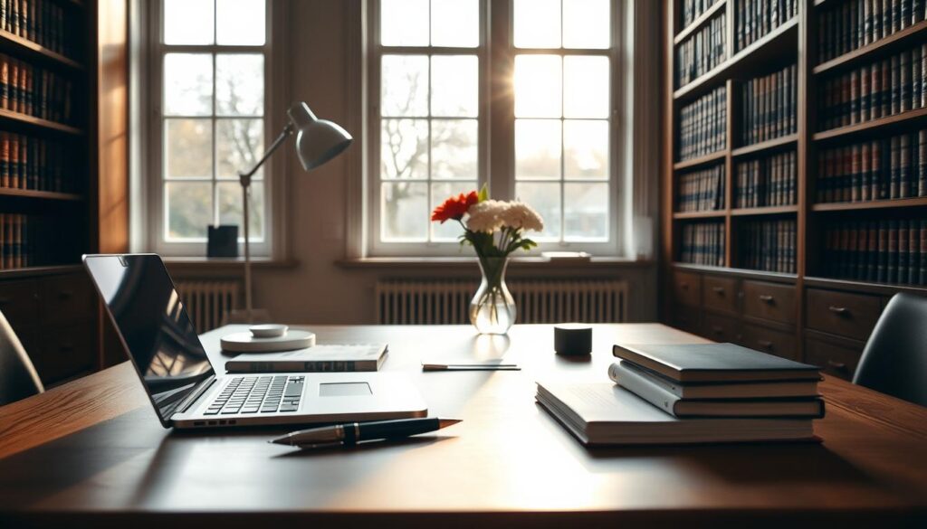 decluttering writing spaces