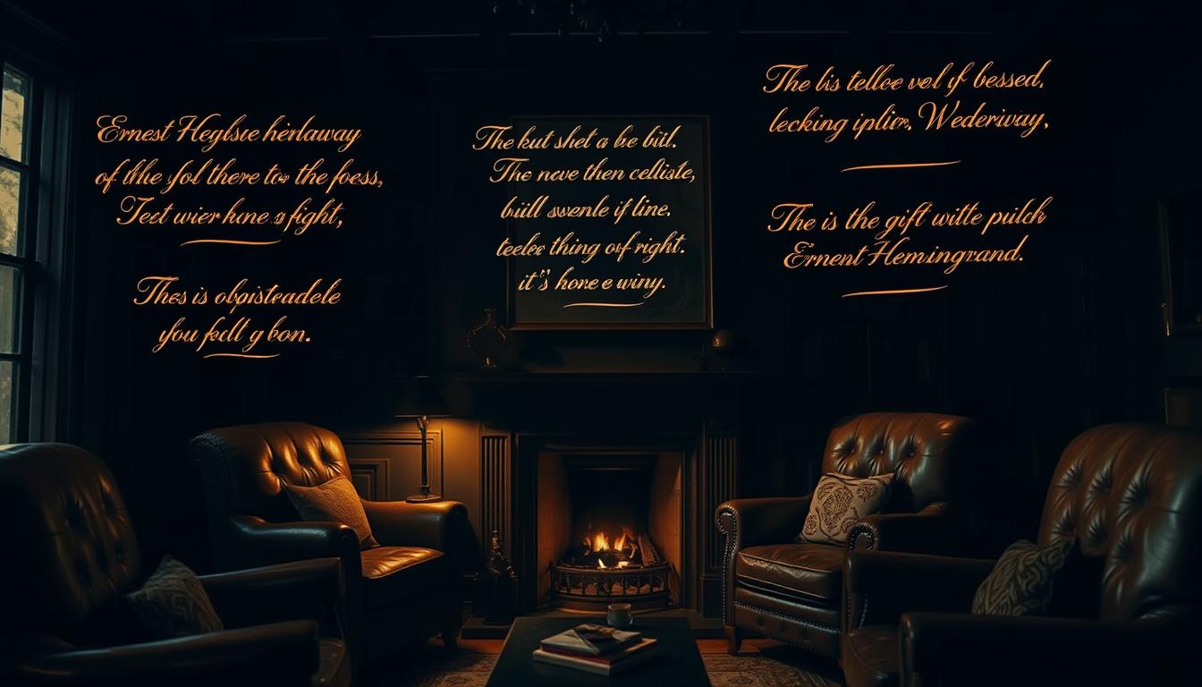 ernest hemingway quotes for writers