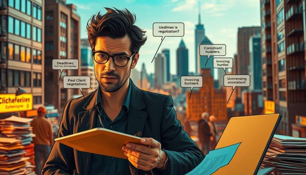 freelance challenges