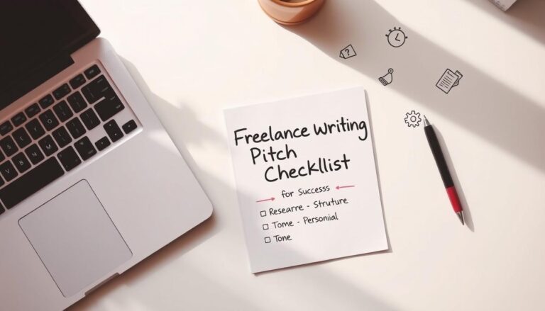 freelance writing pitch checklist