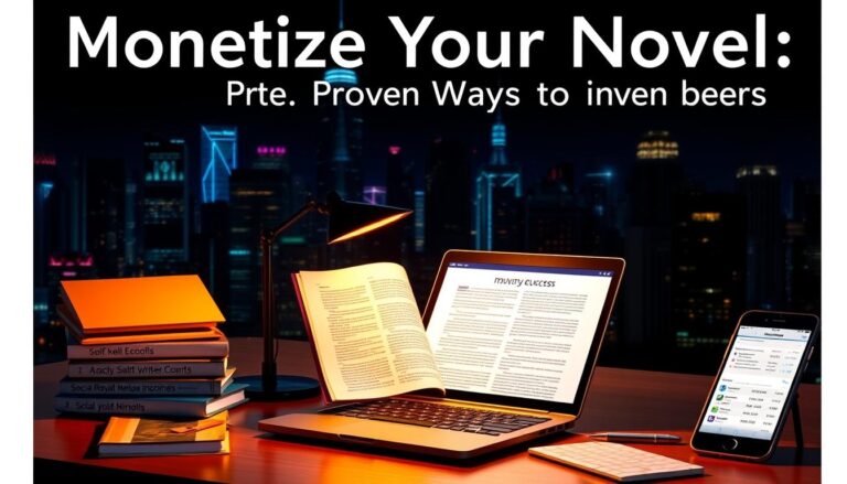 make money off your novel