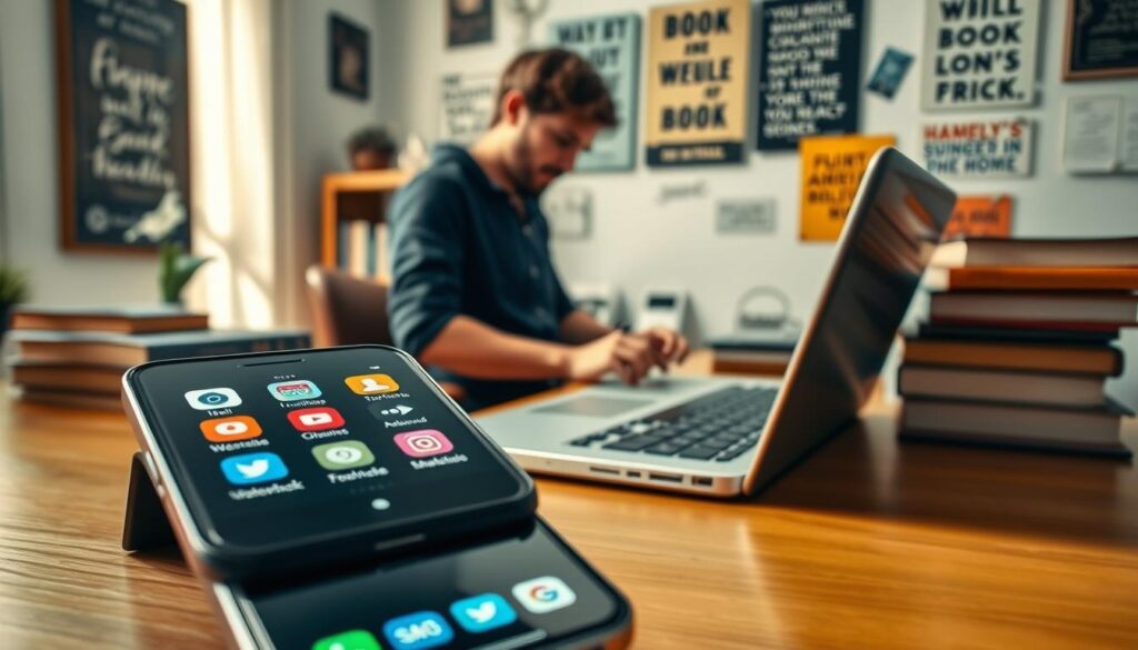 social media book marketing