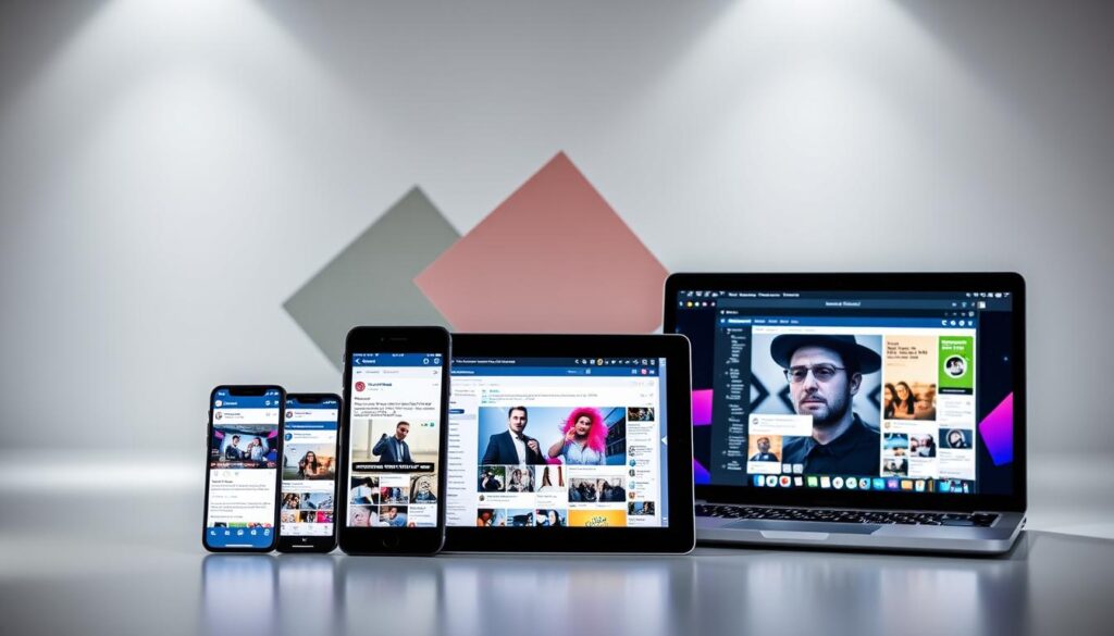 social media content