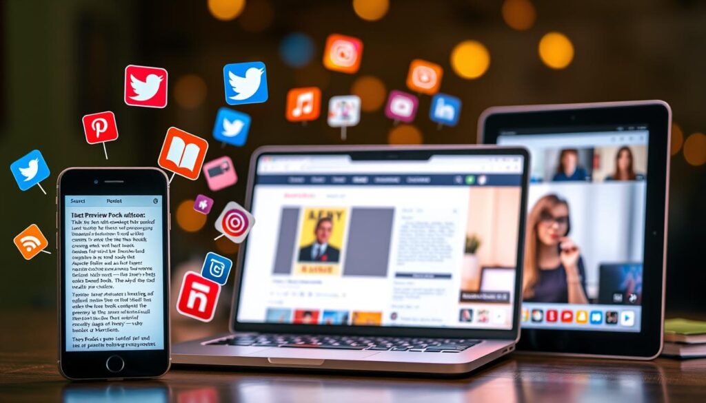 social media to sell more books
