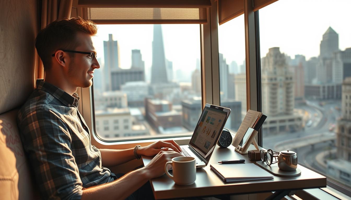 tips for freelance writing while traveling