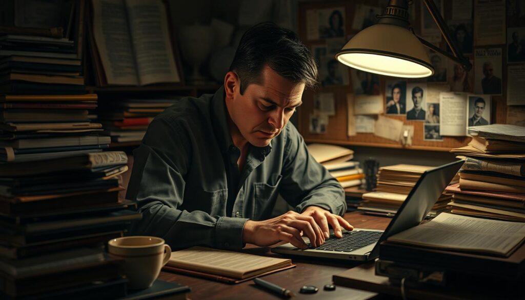 writing a captivating true crime story