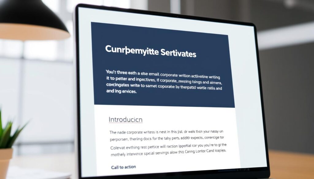 Professional pitch email template for corporate writing gigs