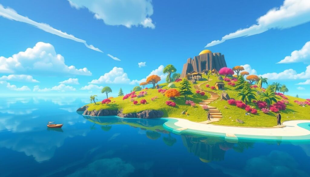 Screenshot of puzzle game The Witness helping beat writer's block Screenshot of puzzle game The Witness helping beat writer's block