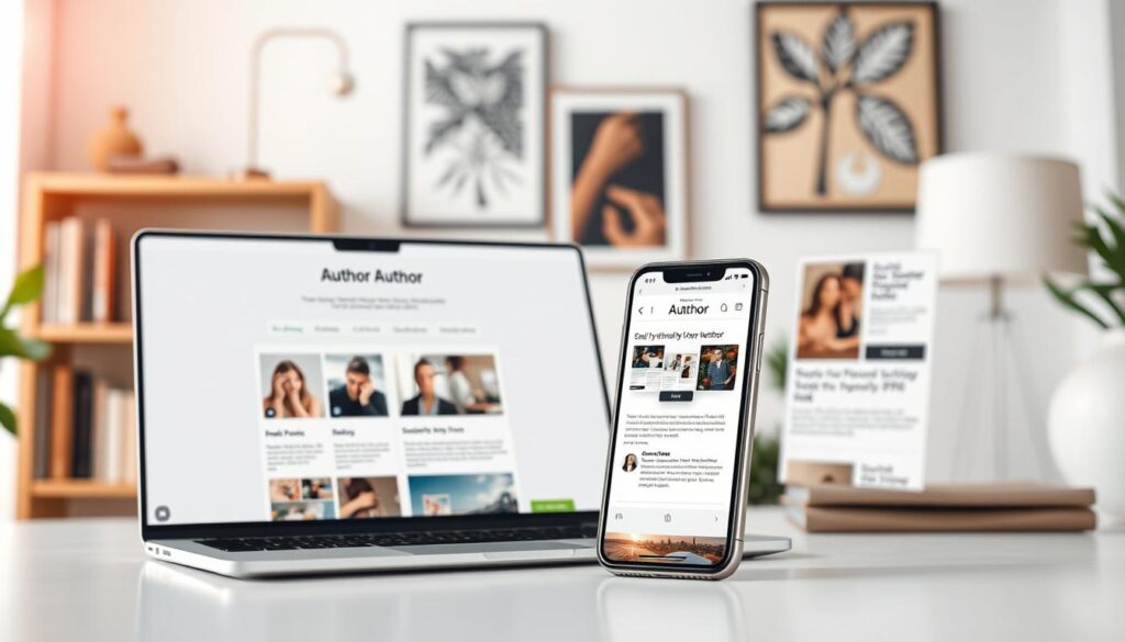 author website email strategy