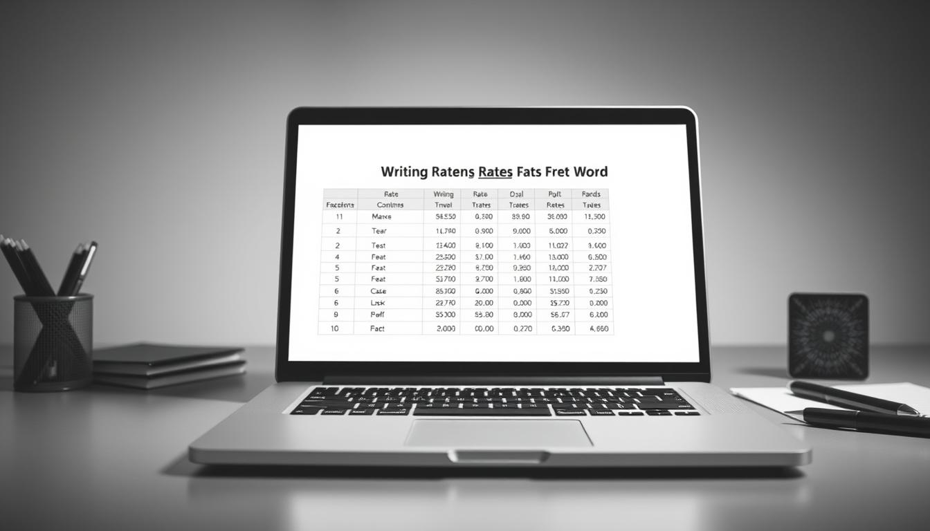 freelance writing rates per word