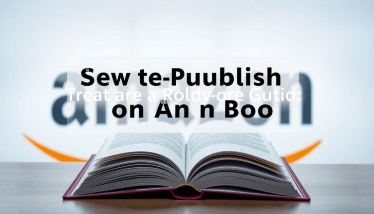 how to self-publish a book on amazon