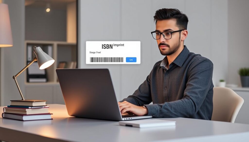 ISBN imprint registration process