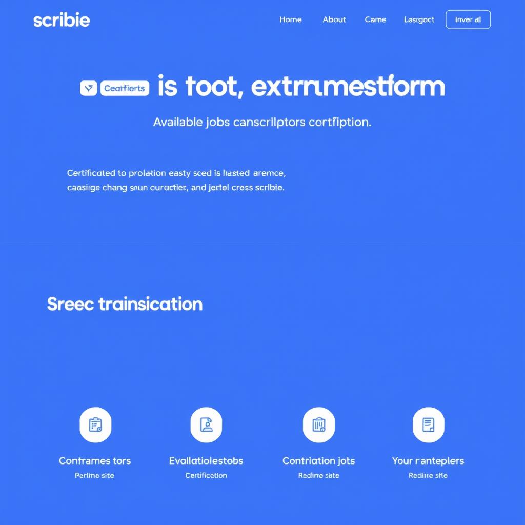 Scribie transcription platform interface