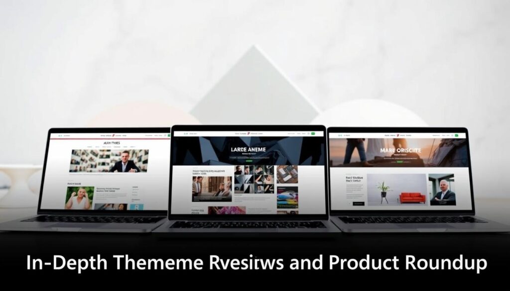 author website themes comparison