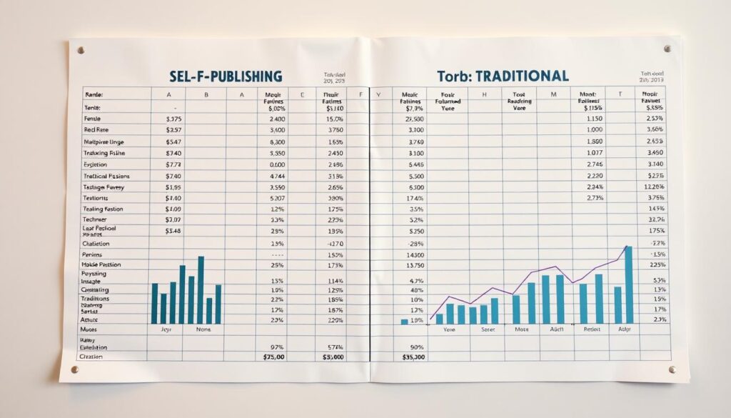 book earnings comparison