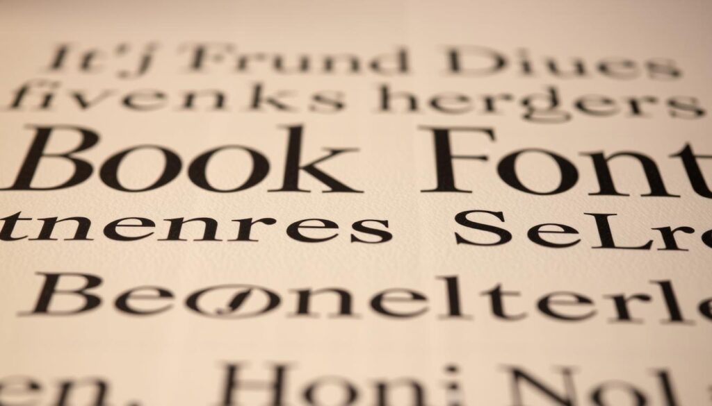 book font styles