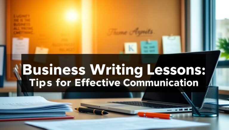 business writing lessons