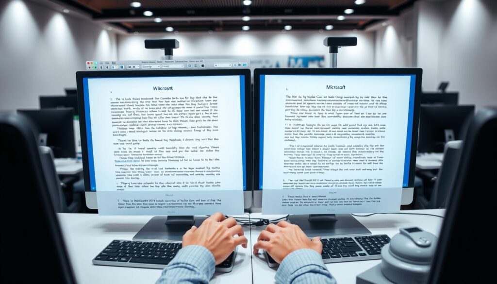 compare documents in Word