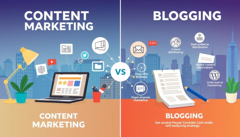 content marketing vs blogging