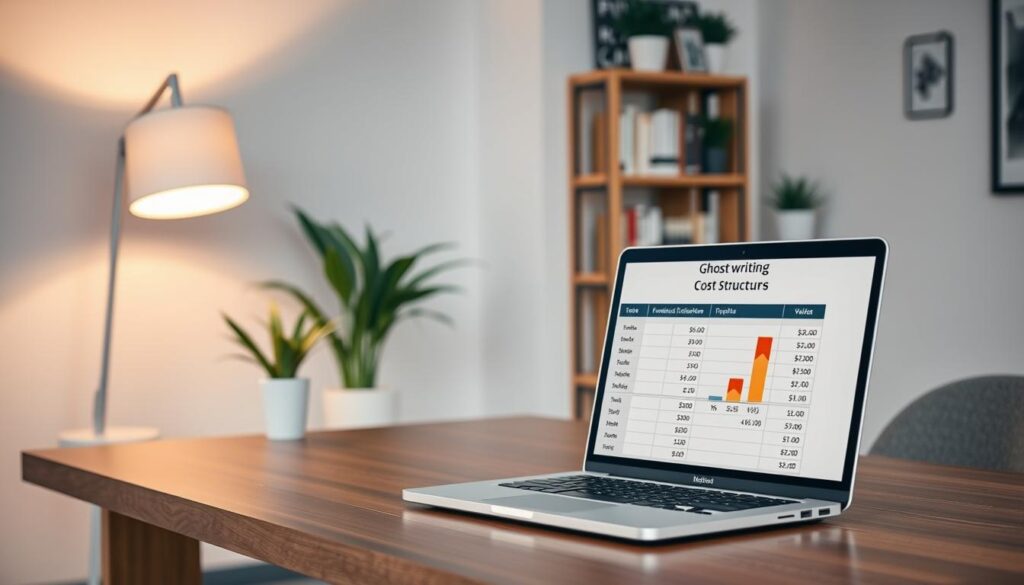 ghostwriting cost structure