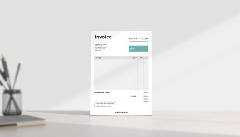 how to write an invoice as a freelance writer