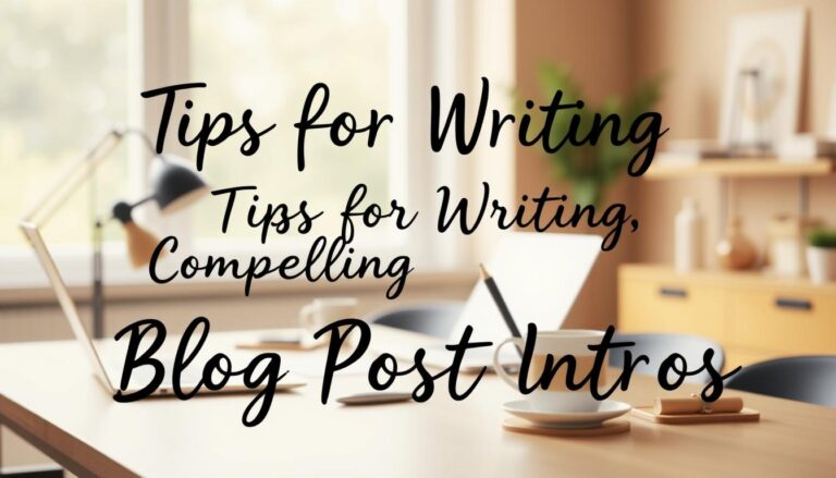 how to write blog post intros
