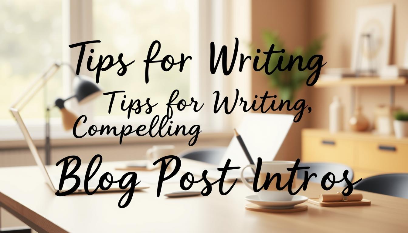 how to write blog post intros
