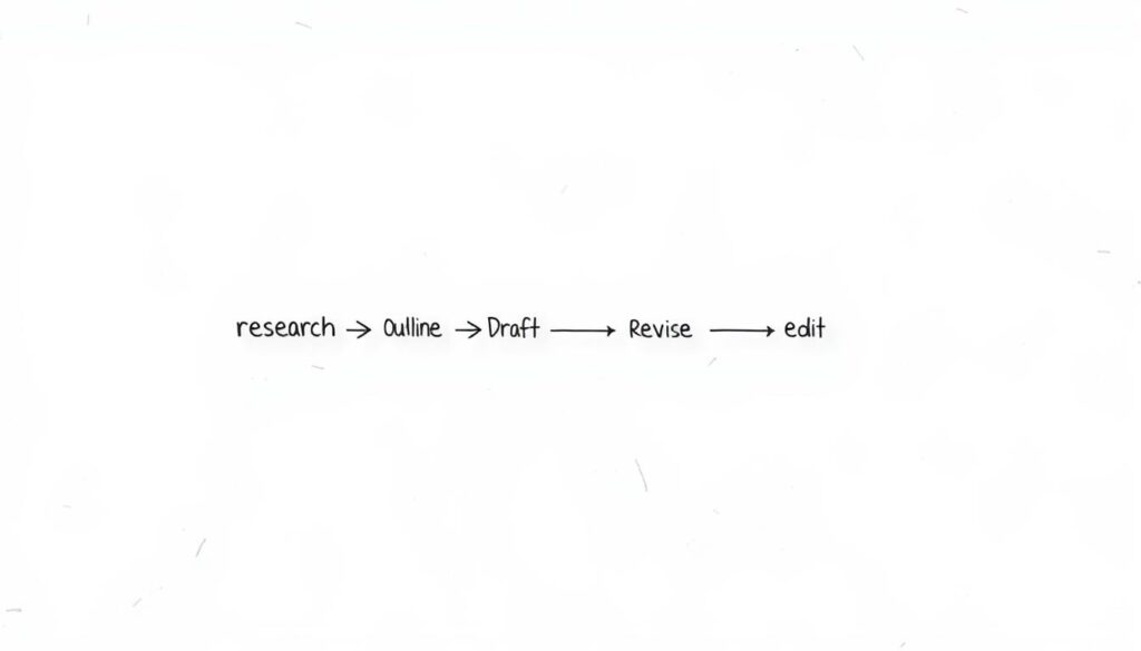 linear writing process