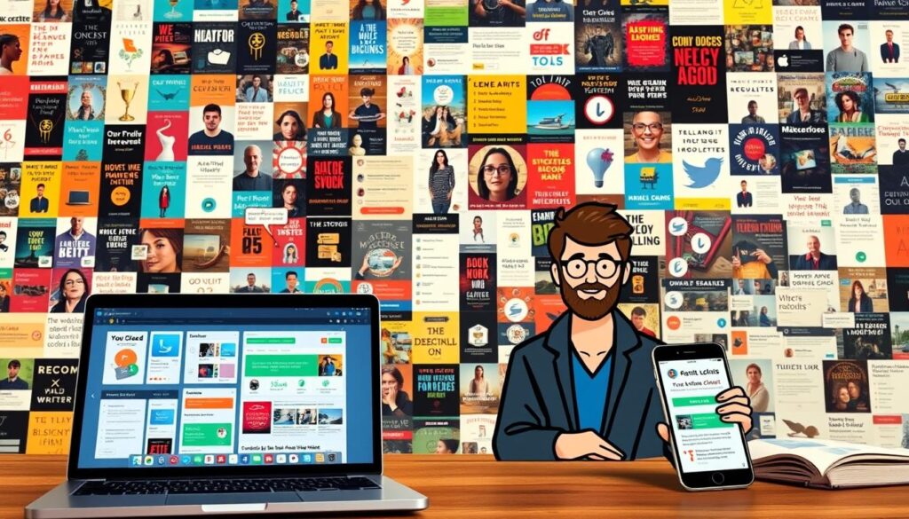 multi-channel author marketing