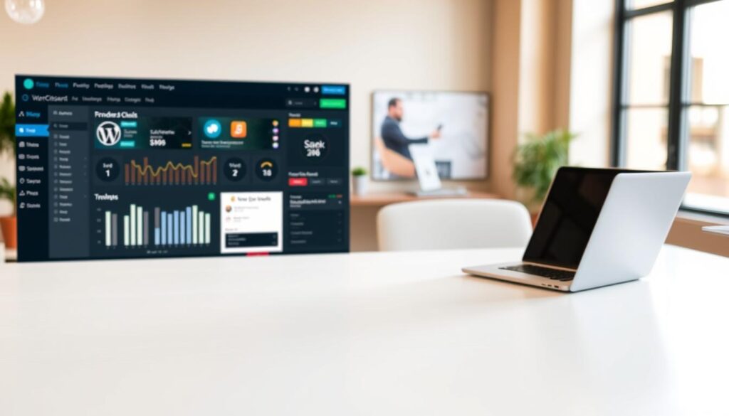 self-hosted wordpress dashboard